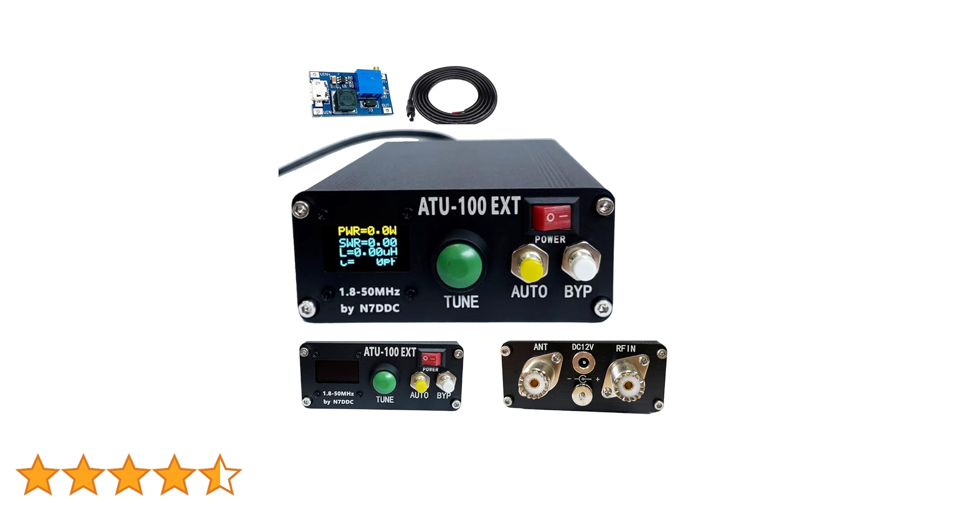 Amazon.co.jp: Malahit ATU-100 EXT アンテナチューナー 1.8-50MHz Amazon.co.jp: Malahit ATU-100 EXT アンテナチューナー 1.8-50MHz